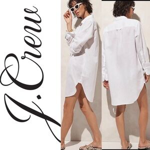 J. Crew Classic Button Down Cover up